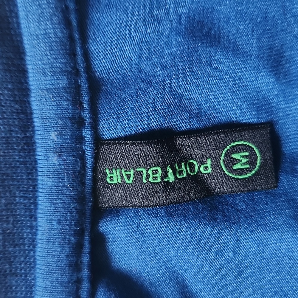 Blue Gym Mode On Men's Tee - Picture 4 of 7